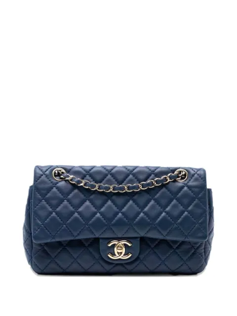 CHANEL Pre-Owned 2008-2009 Medium Classic Lambskin Double Flap shoulder bag