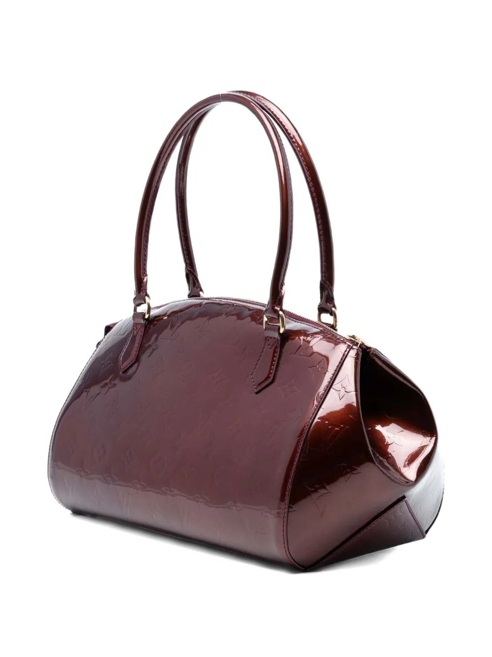 Louis Vuitton Pre-Owned 2011 Monogram Vernis Sherwood PM shoulder bag - Viola