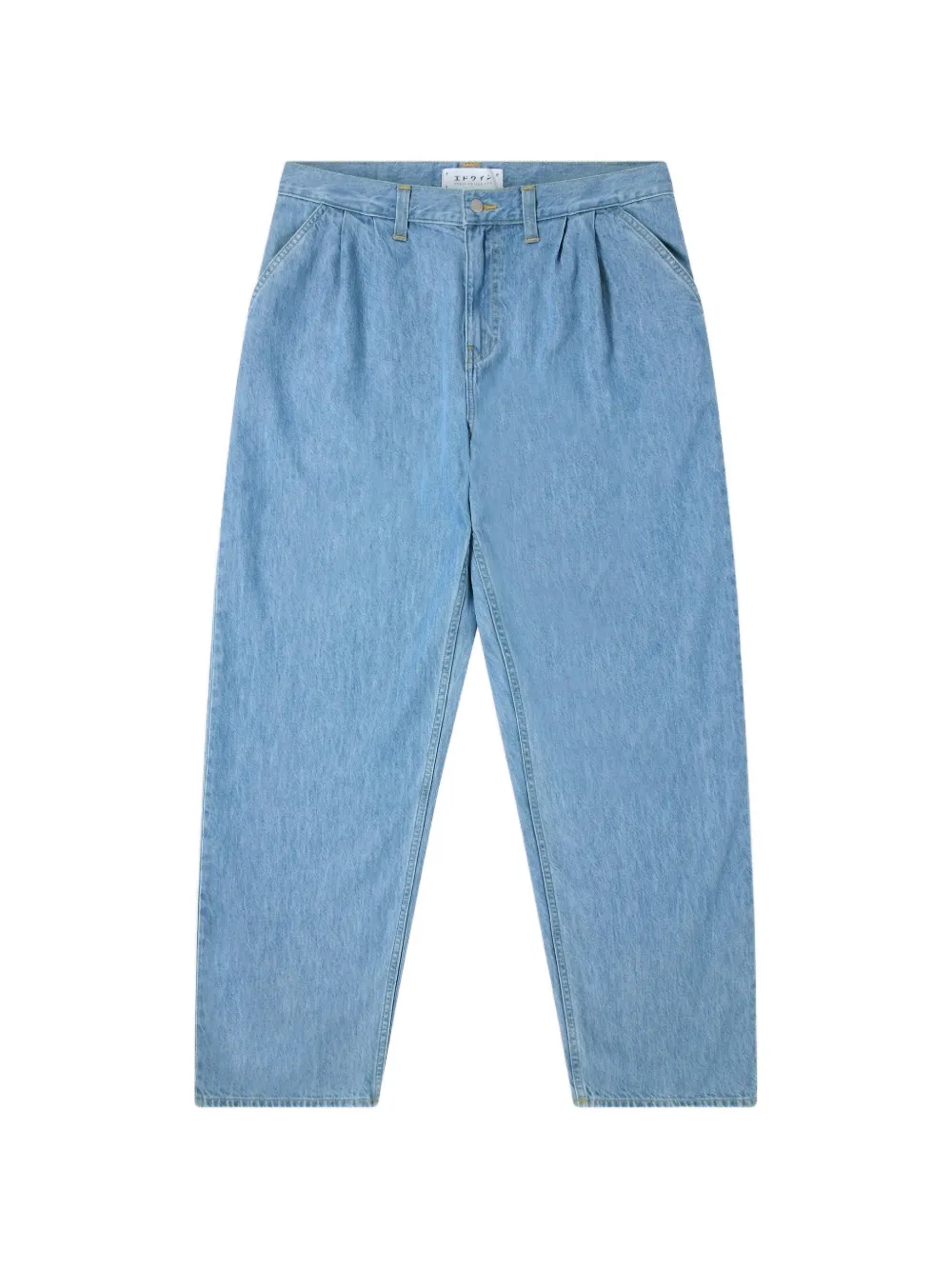 Edwin Pleated Trousers In Blue
