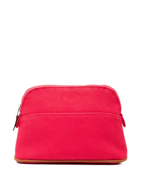 Hermès Pre-Owned 2000-2020 Toile Bolide Trousse De Voyage Pouch PM vanity bag