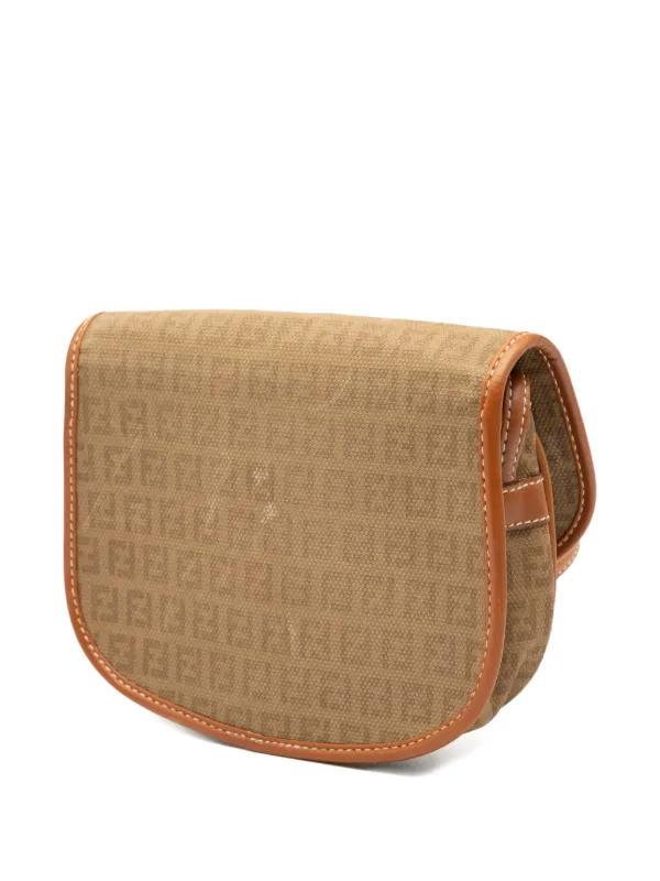 Fendi Pre-Owned 20th Century Mini Zucchino Canvas Crossbody Bag