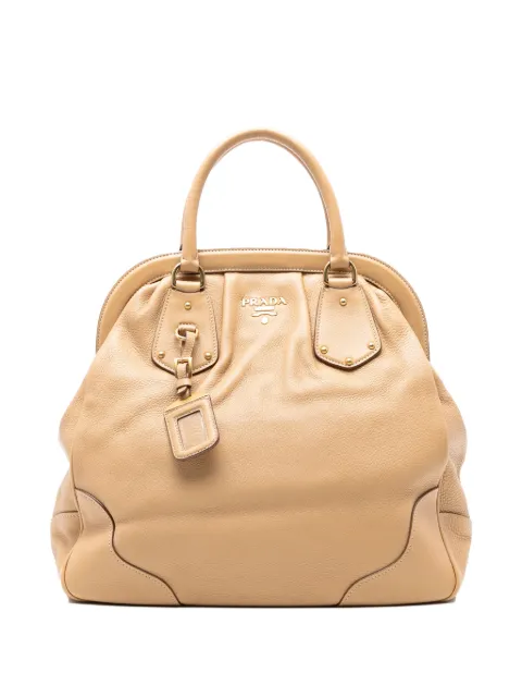Prada Pre-Owned 2000-2013 Cervo Antik Frame handbag