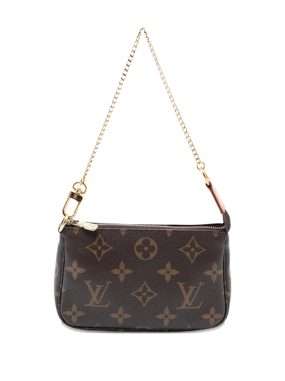 Louis Vuitton Pre-Owned 2021 Monogram Mini Pochette Accessoires handbag - Marrone