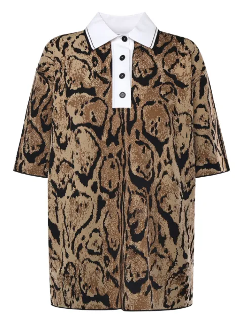 Stella McCartney printed polo top