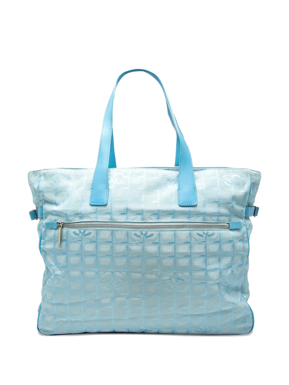 CHANEL Pre-Owned 2002-2003 New Travel Line Nylon tote bag - Blu