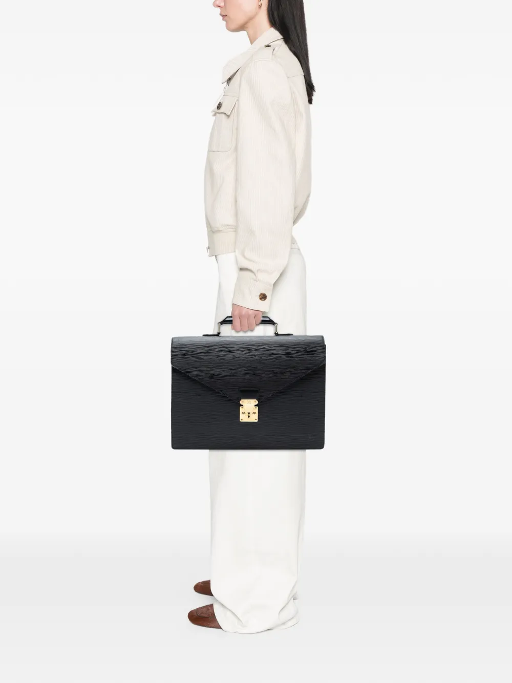 Louis Vuitton Pre-Owned 2002 Epi Serviette Ambassadeur business bag | Pre-Owned | Image 2