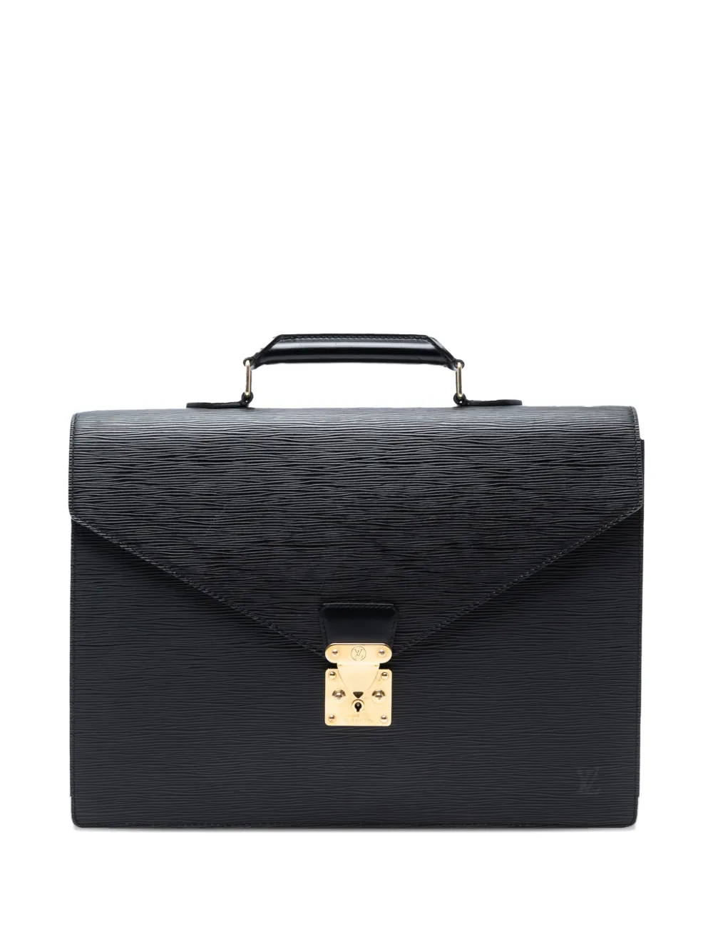 Louis Vuitton Pre-Owned 2002 Epi Serviette Ambassadeur business bag | Black | Image 1