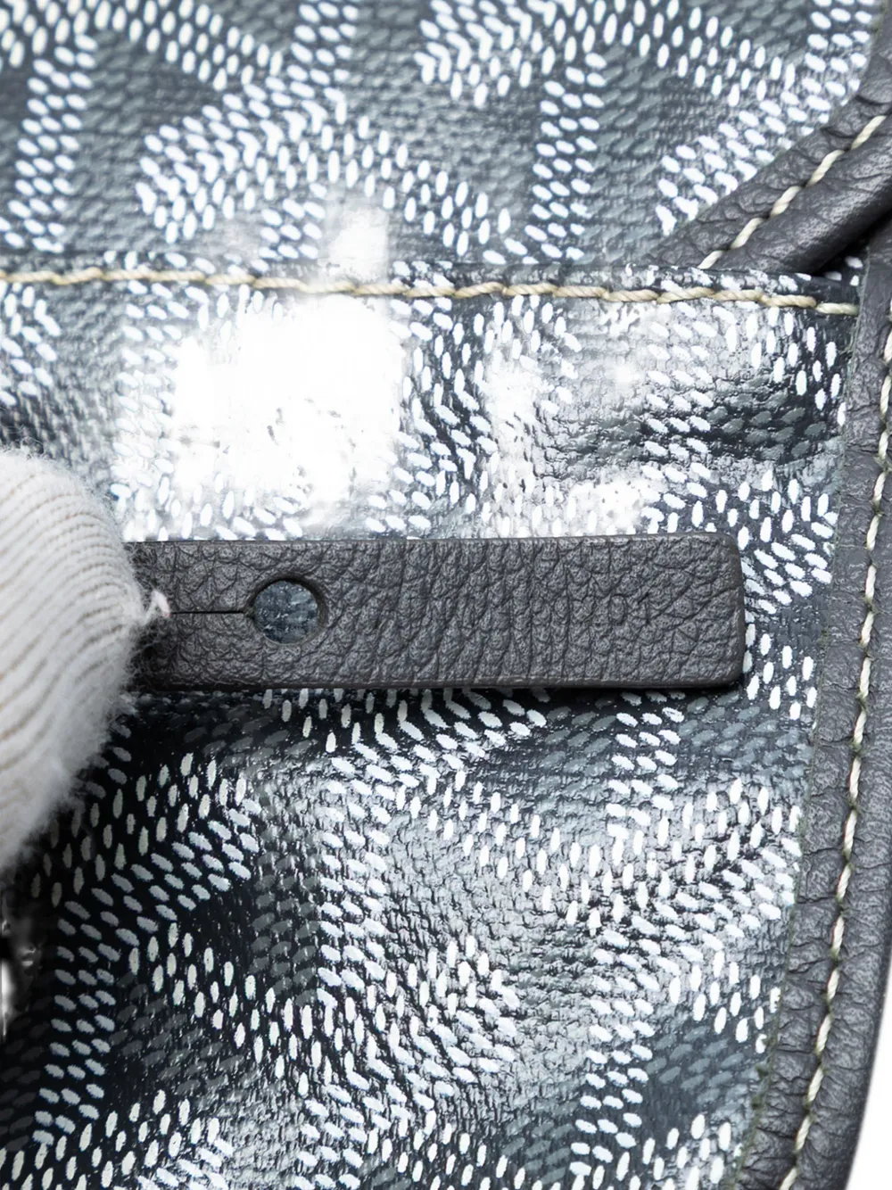 GOYARD Pre-owned 2020 Ine Saint Louis Pm Tote Bag In Gray