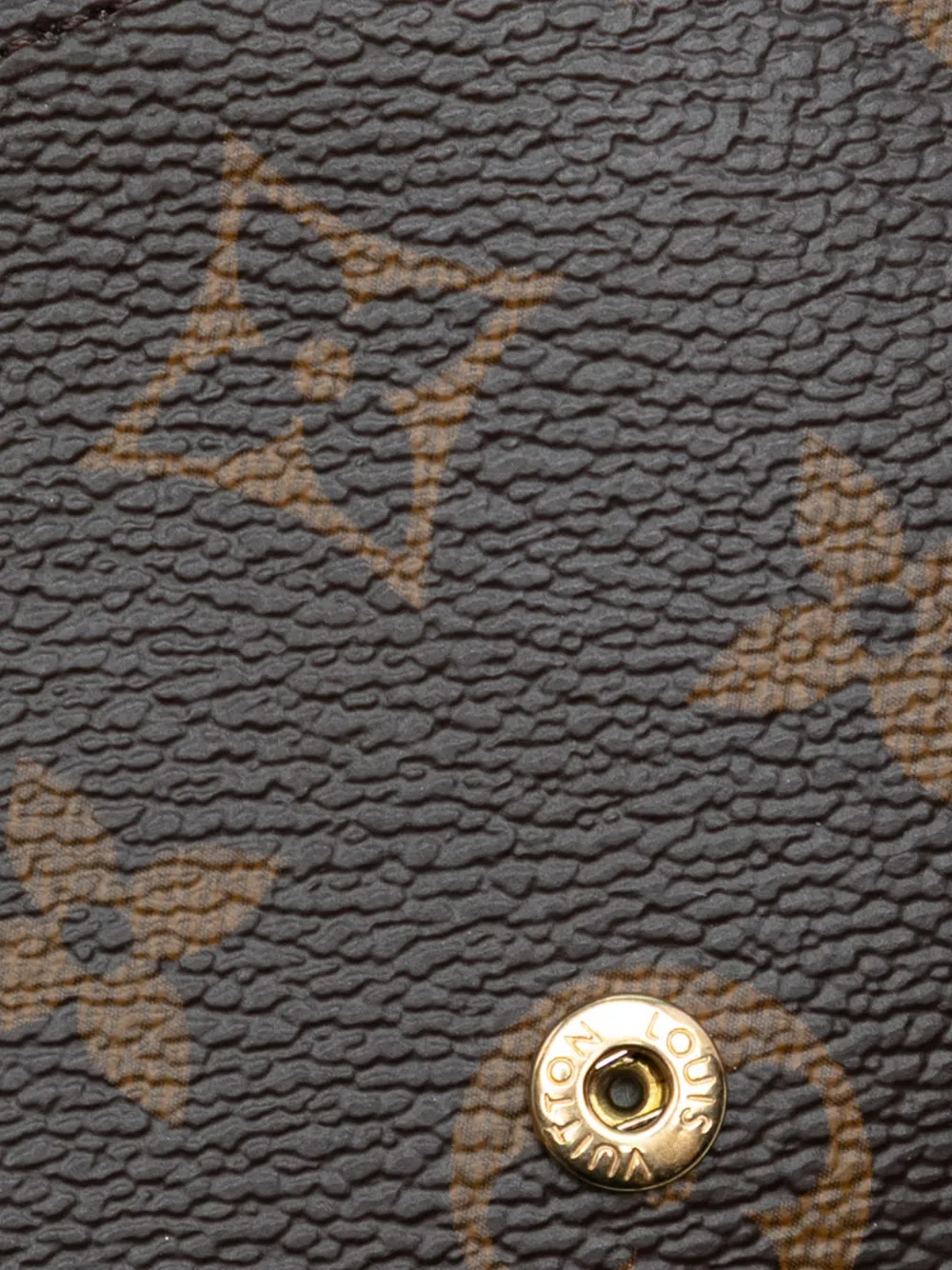 LOUIS VUITTON Pre-owned 2021-2025 Monogram Felicie Strap And Go Crossbody Bag In Brown