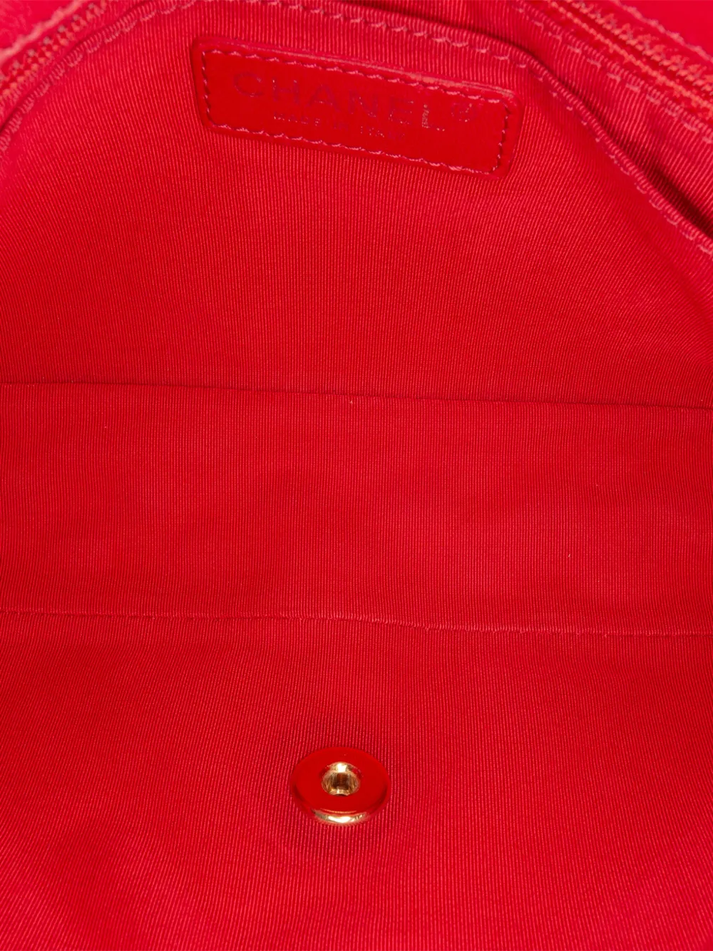 Pre-owned Chanel 2009-2010 Medium Classic Lambskin Valentines Heart Charms Single Flap Shoulder Bag In Red