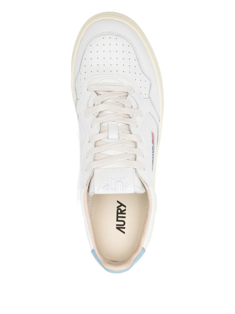 Autry Medalist lace-up sneakers Wit