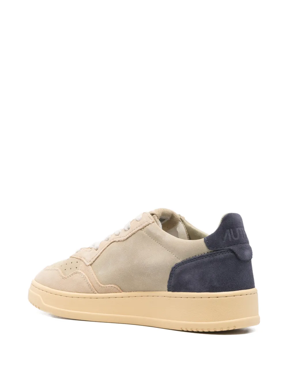 Autry Medalist suede sneakers Beige
