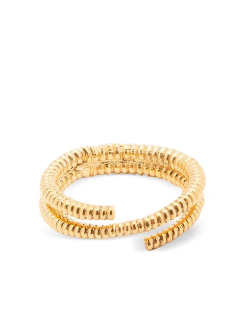 CHRONOS anillo en plata de ley con espiral