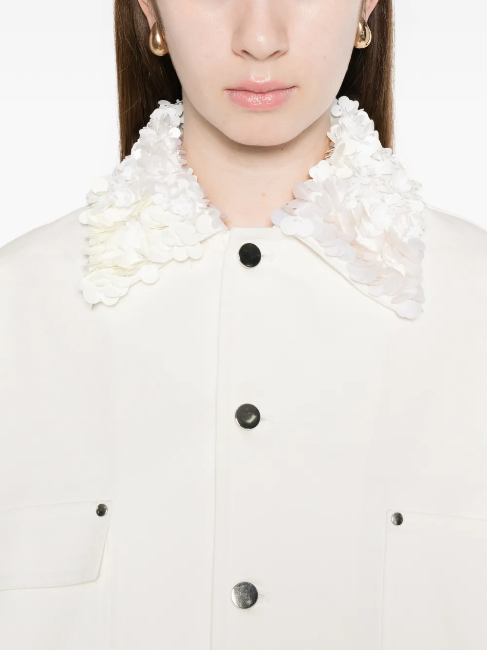 Floral Collar Jacket