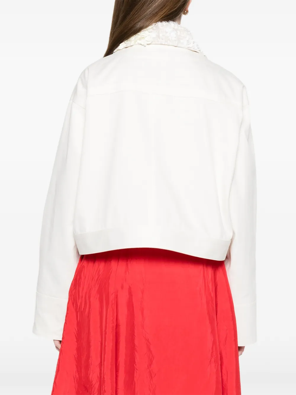 Floral Collar Jacket