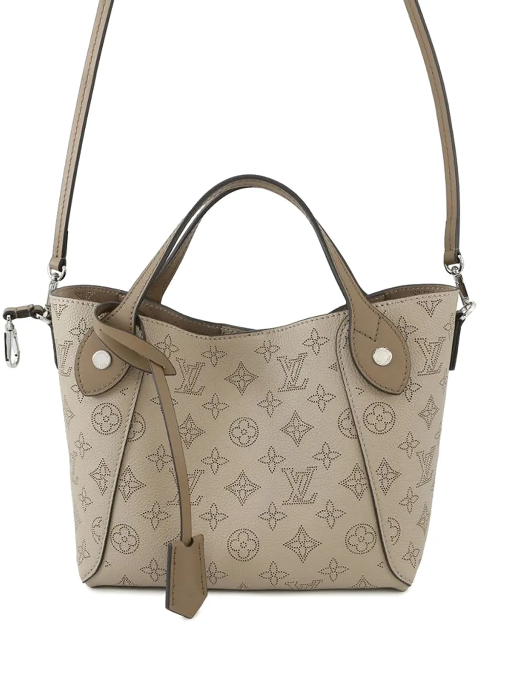 Louis Vuitton Pre-Owned 2022 Monogram Mahina Hina PM satchel - Grigio