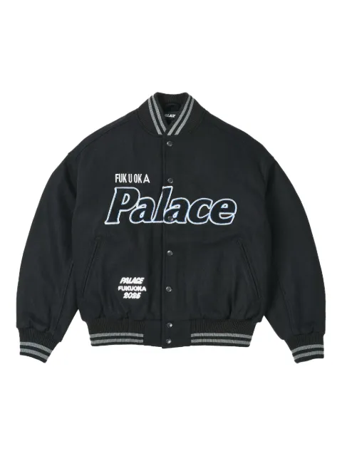 Palace chamarra bomber con parche del logo