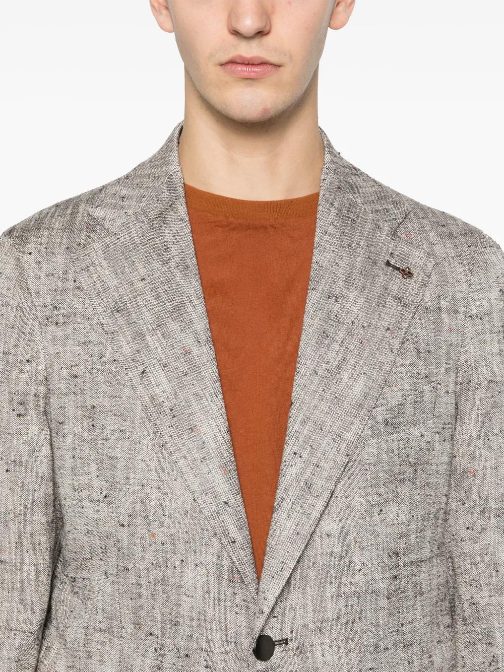 Tagliatore Blazer met twee knopen Grijs