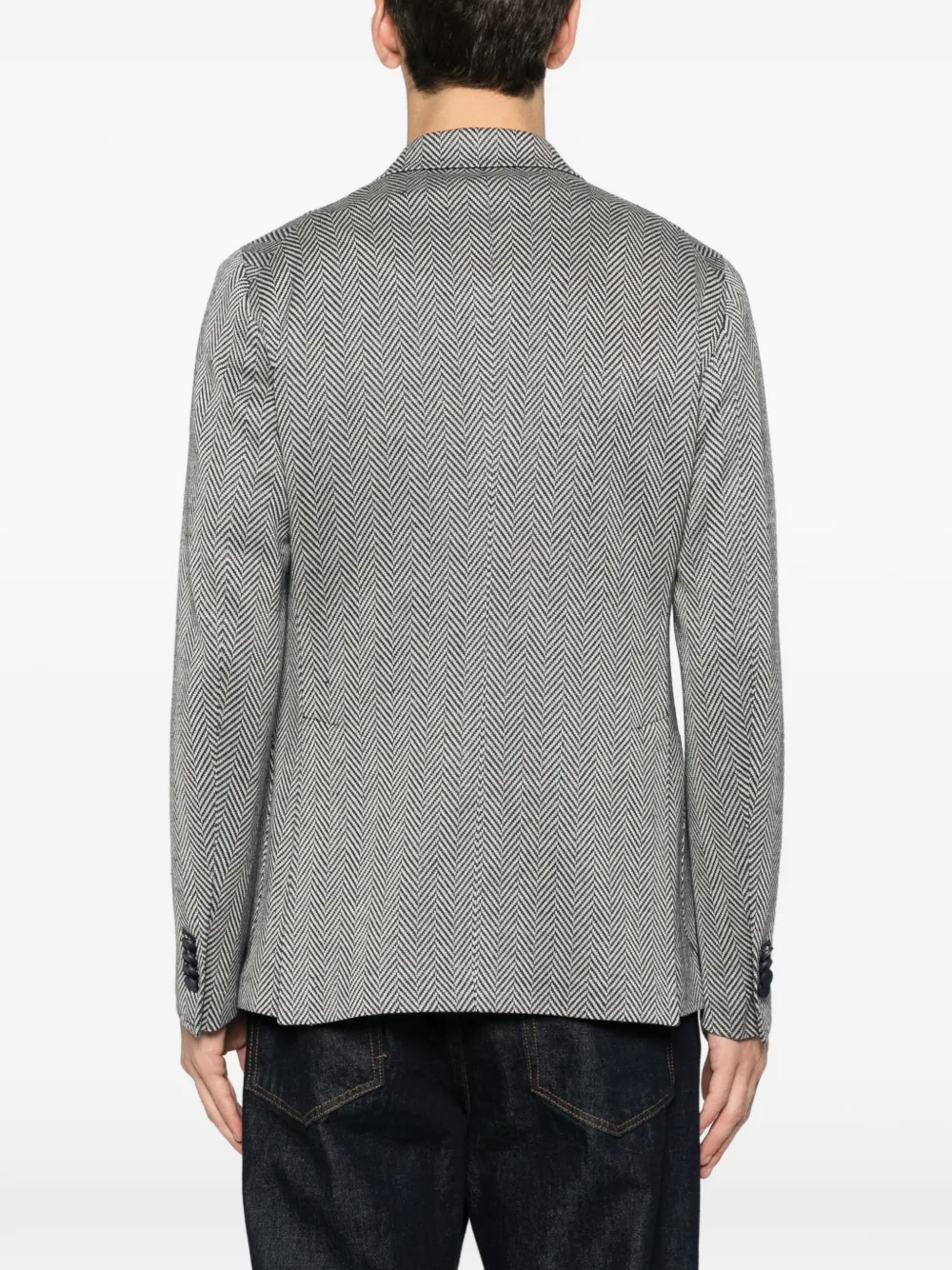 Tagliatore Blazer met dubbele rij knopen Blauw