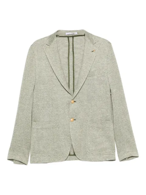 Tagliatore herringbone-pattern jacket