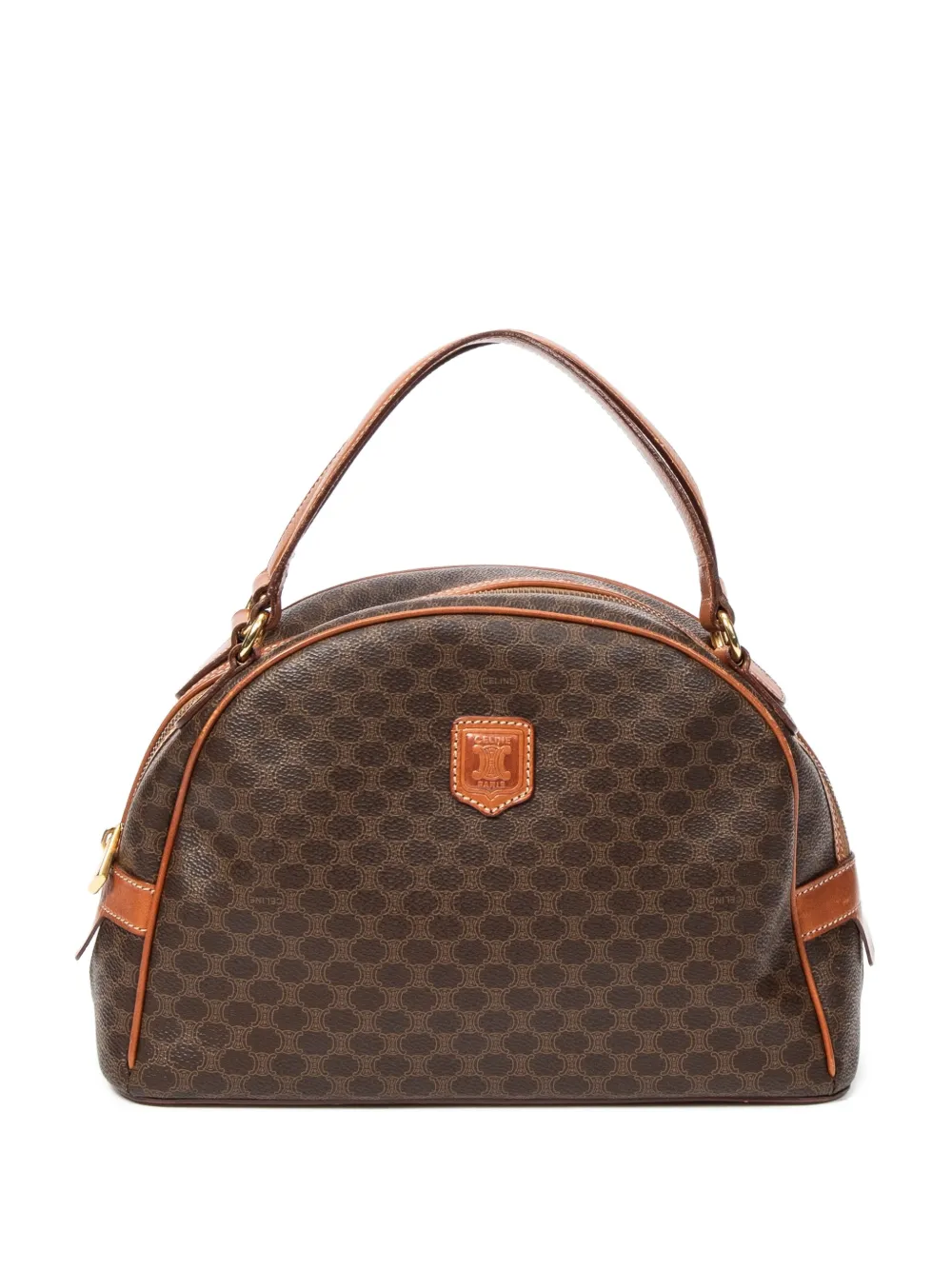 Celine Pre-Owned Borsa tote Macadam - Marrone