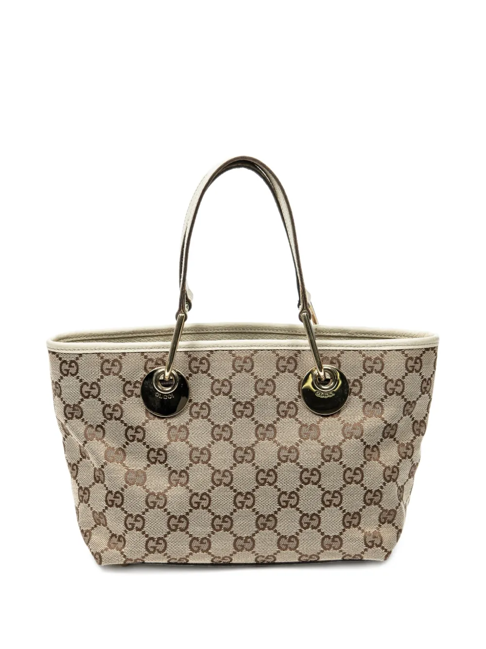 Gucci Pre-Owned Borsa Eclipse mini con monogramma - Toni neutri