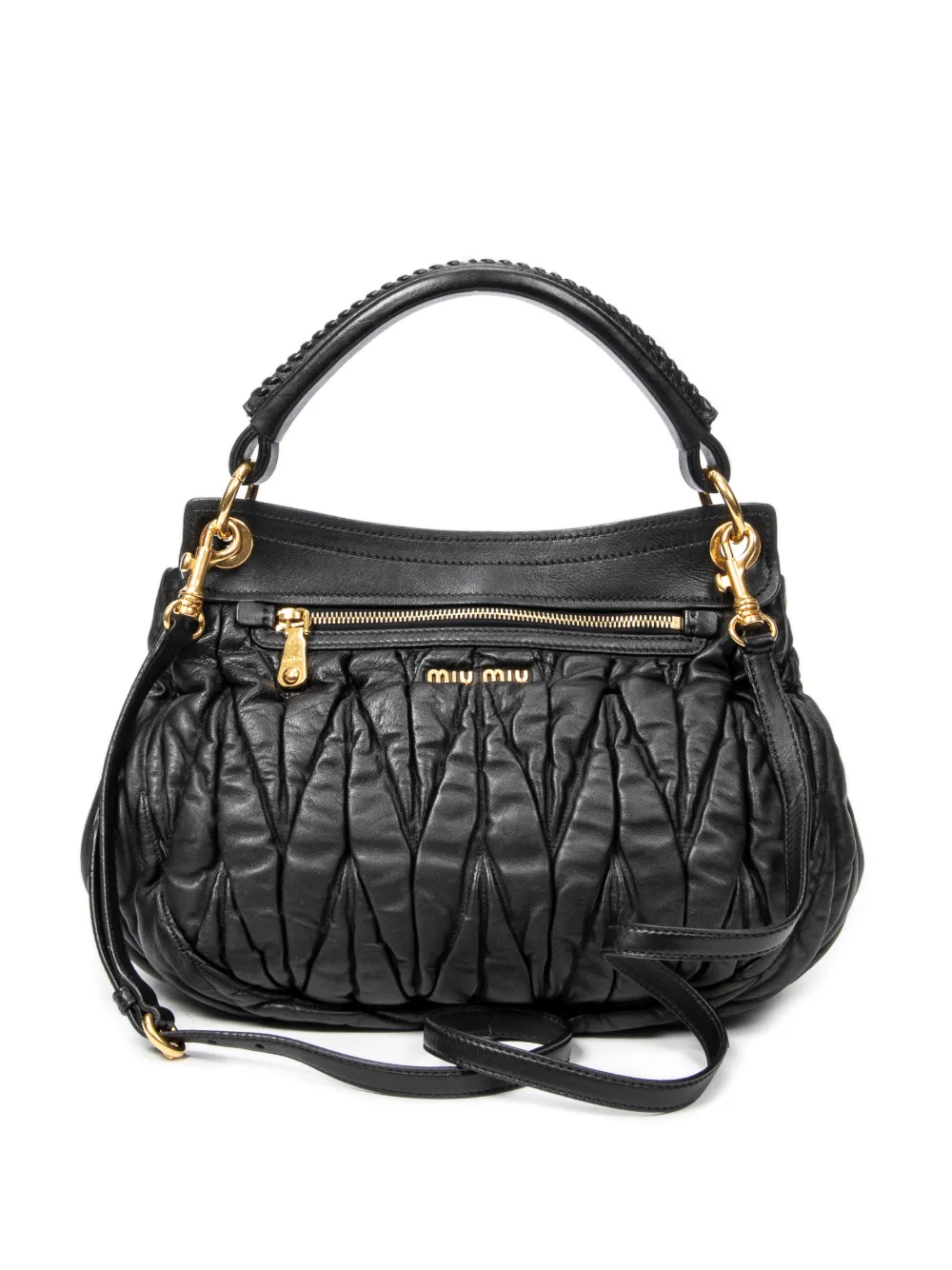 Miu Miu Pre-Owned Coffer quilted turn-lock shouderl bag | Image 2