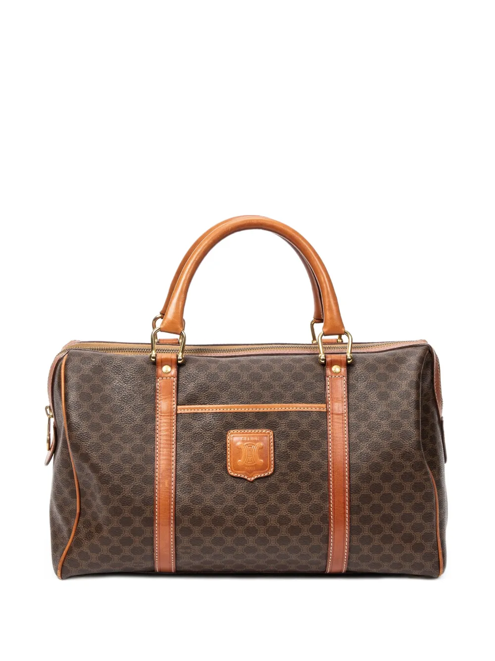 Celine Pre-Owned Borsone Boston medio - Marrone