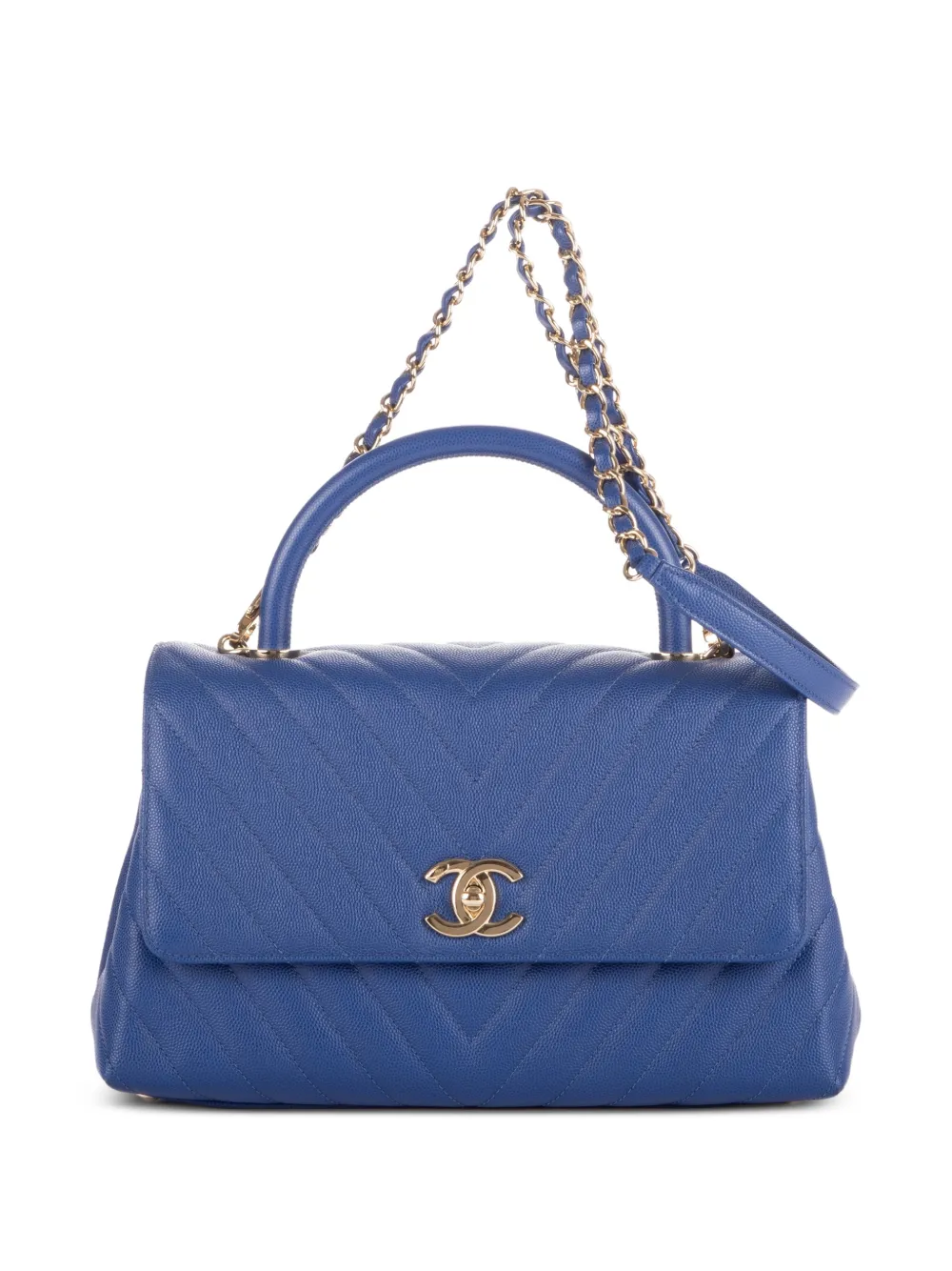 CHANEL Pre-Owned Borsa tote Coco - Blu