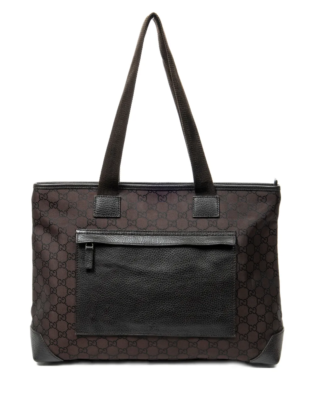 Gucci Pre-Owned Borsa a spalla con monogramma - Marrone
