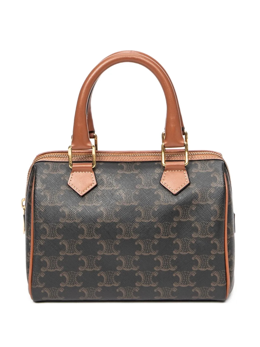 Celine Pre-Owned small Boston patterned tote bag | Black | Image 1