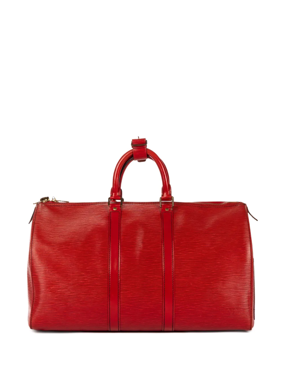 Louis Vuitton Pre-Owned Borsone Keepall 45 goffrato - Rosso