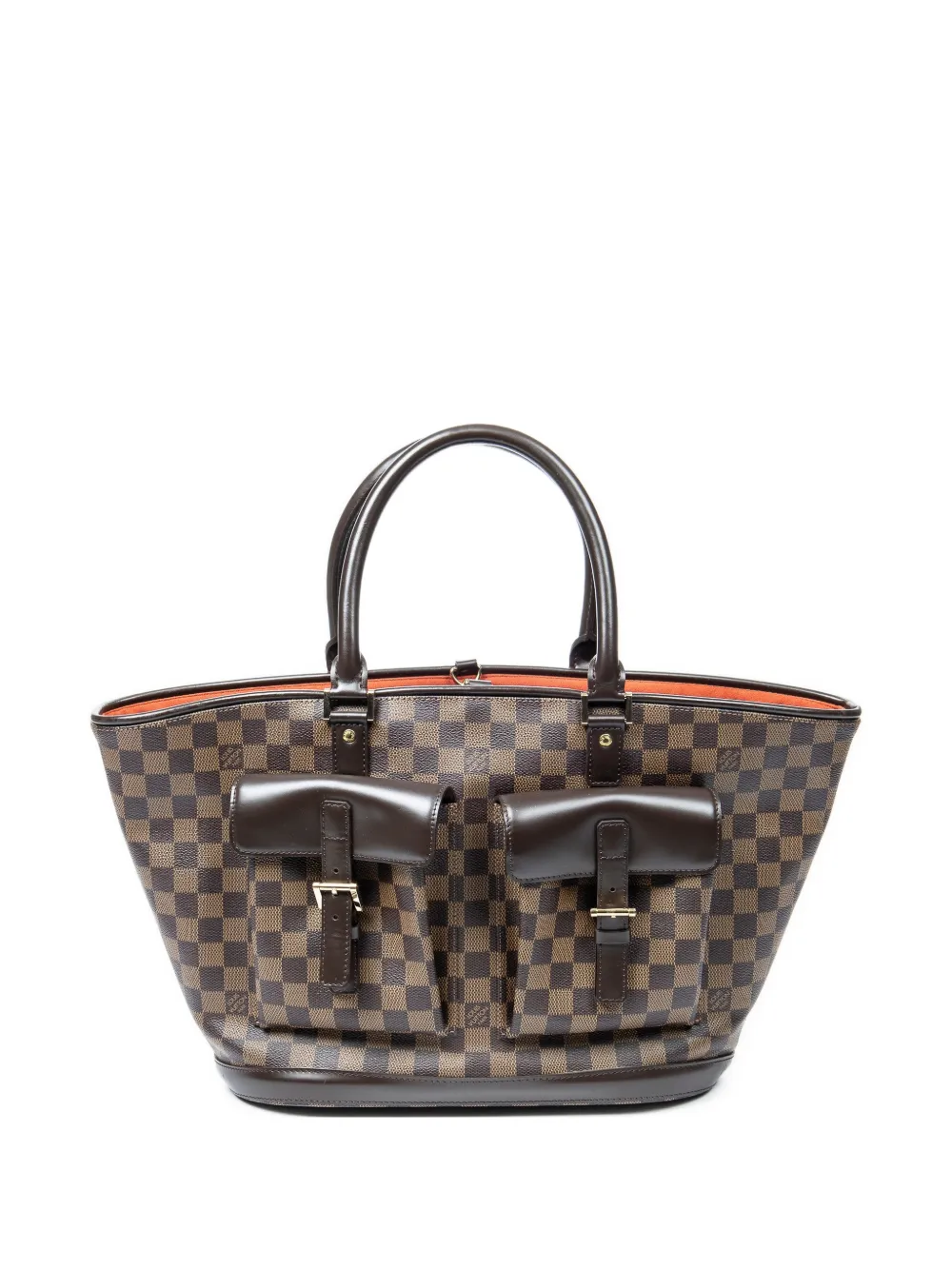 Louis Vuitton Pre-Owned Borsa tote Manosque GM Damier 2003 - Marrone