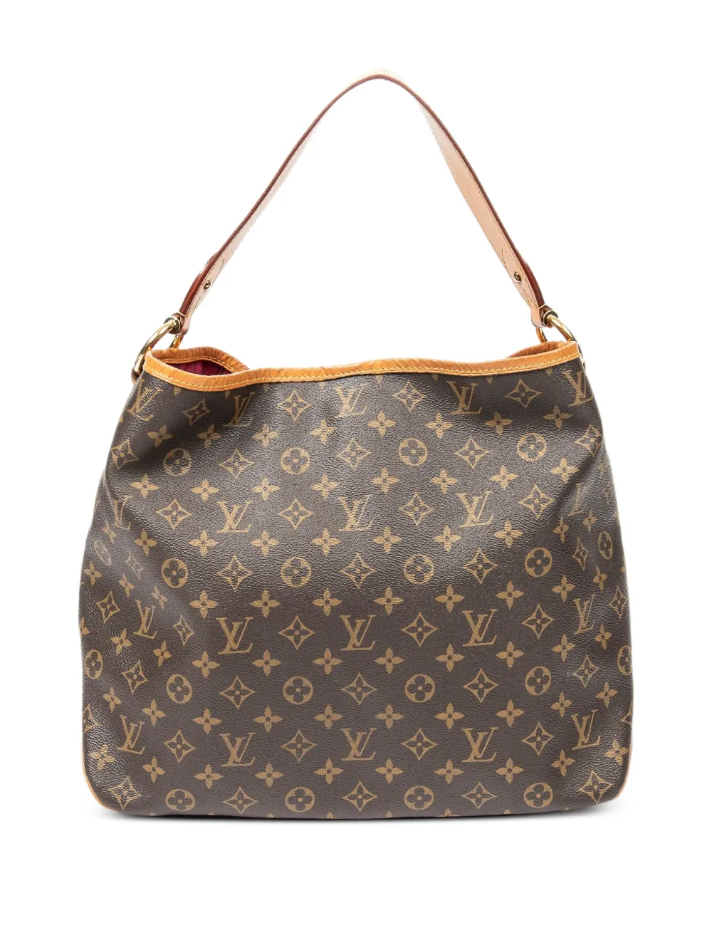 Louis Vuitton Pre-Owned Borsa tote Delightful MM con monogramma 2015 - Marrone