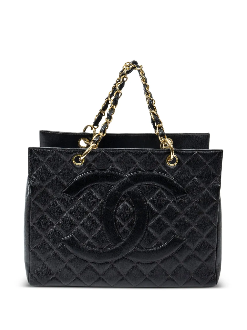 CHANEL Pre-Owned Borsa tote GST trapuntata - Nero