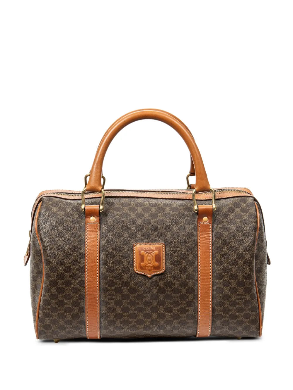 Celine Pre-Owned Borsa tote Boston piccola - Marrone