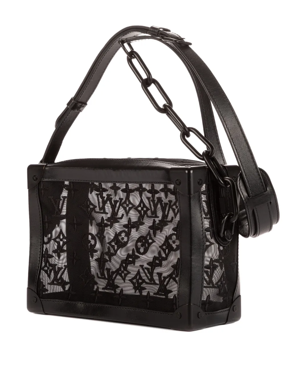 Louis Vuitton Pre-Owned Borsa a spalla Soft Trunk 2019 - Nero