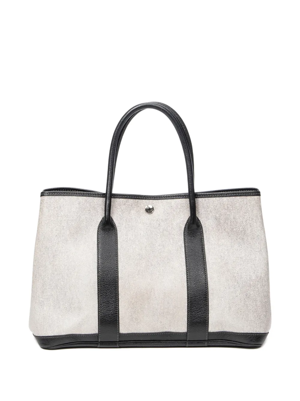 HERMES Pre-owned 2019 Garden Party Pm Tote Bag In Neutral