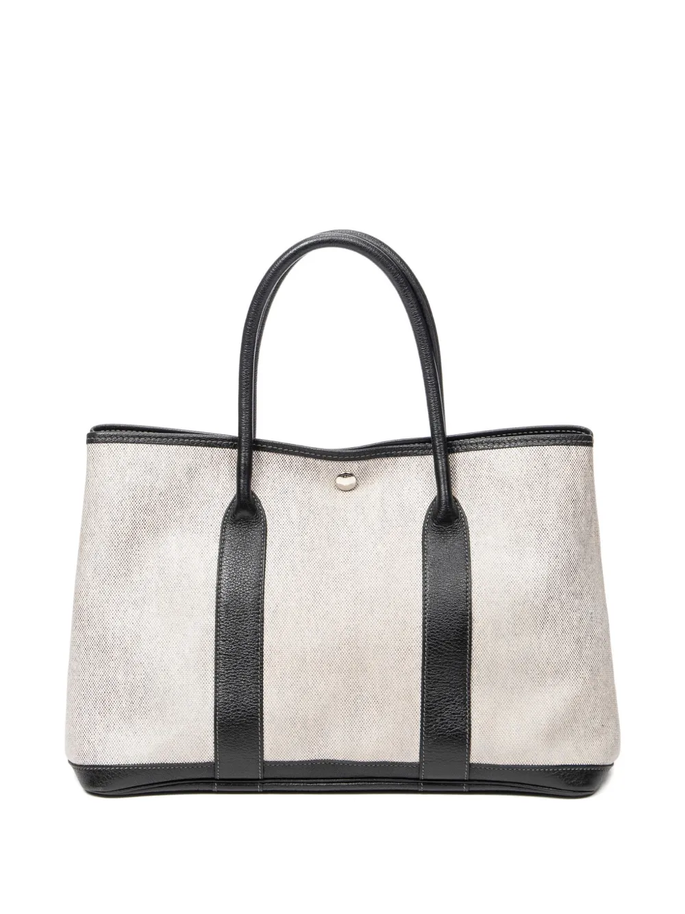 Pre-owned Hermes 2019 Garden Party Pm Tote Bag In Neutral