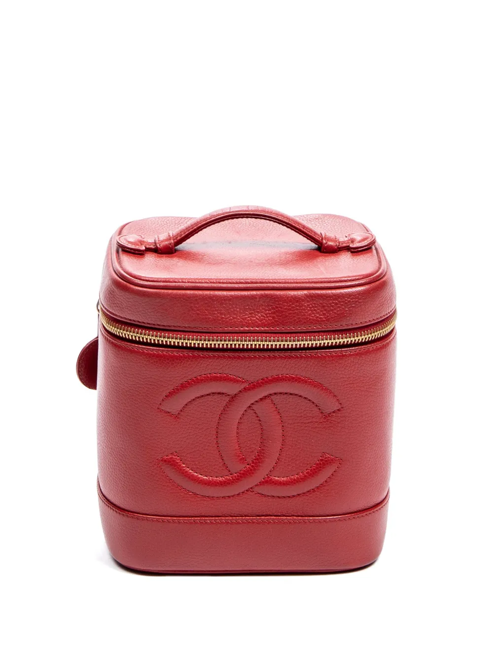 CHANEL Pre-Owned Trousse CC anni '96-'97 - Rosso