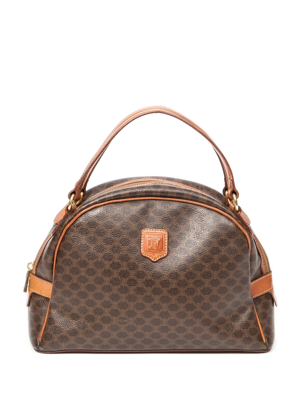 Celine Pre-Owned Borsa tote Dome con monogramma - Marrone