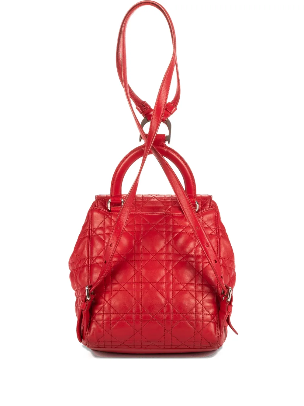 Christian Dior Pre-Owned Stardust kleine leren rugzak - Rood