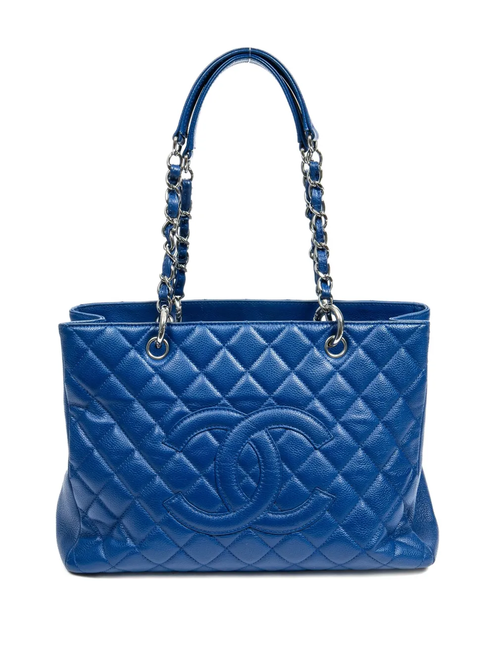 CHANEL Pre-Owned Borsa a spalla Grand Shopping - Blu