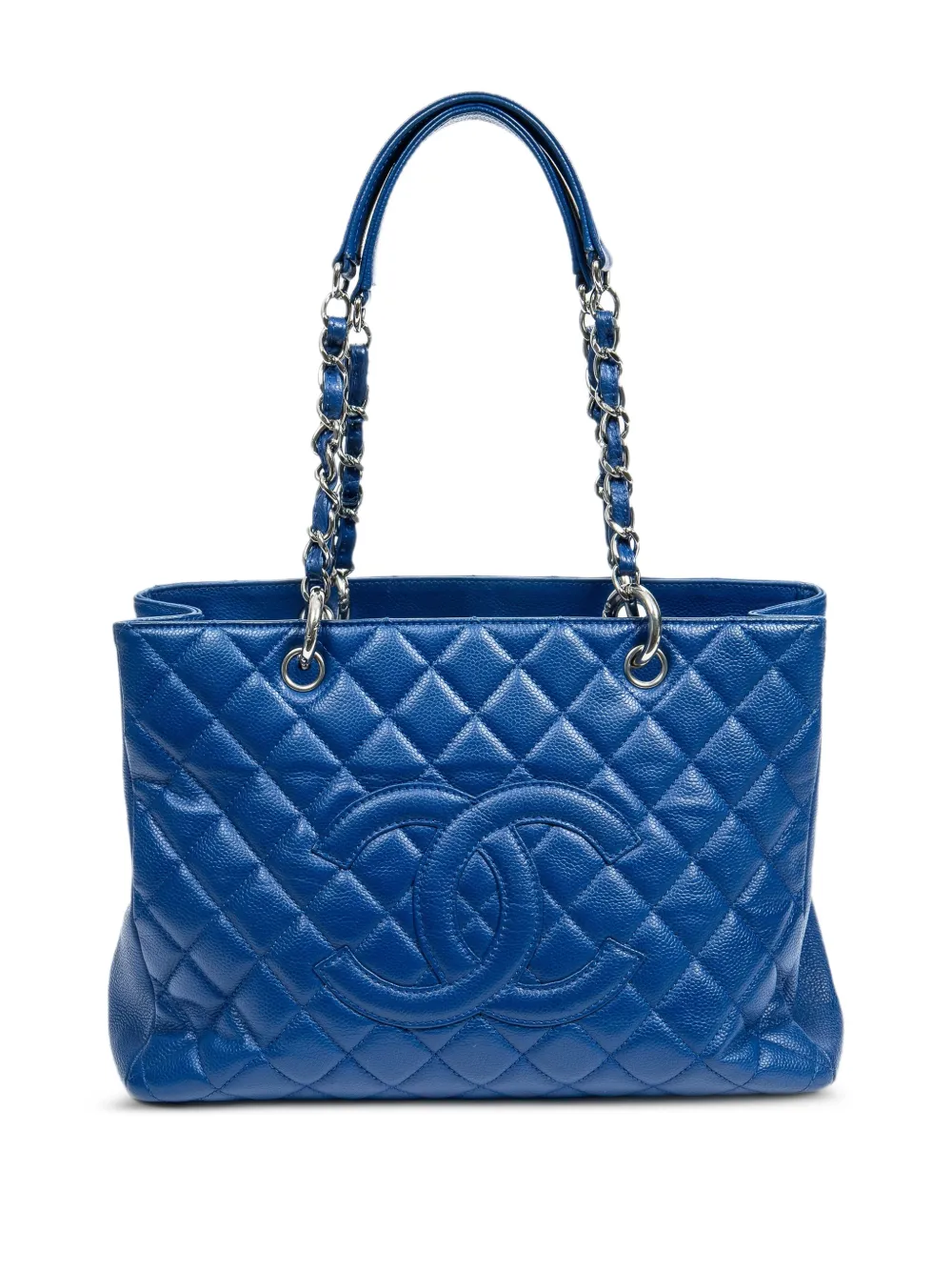 CHANEL Pre-Owned Borsa a spalla Grand Shopping - Blu