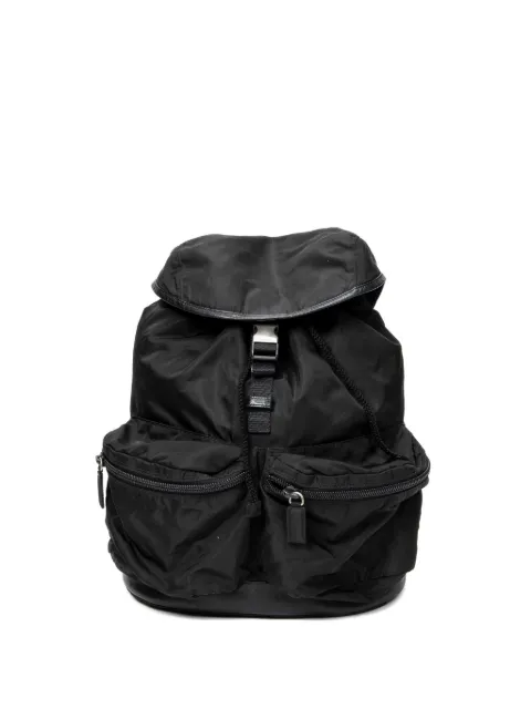 Prada Pre-Owned mochila con doble bolsillo y cierre