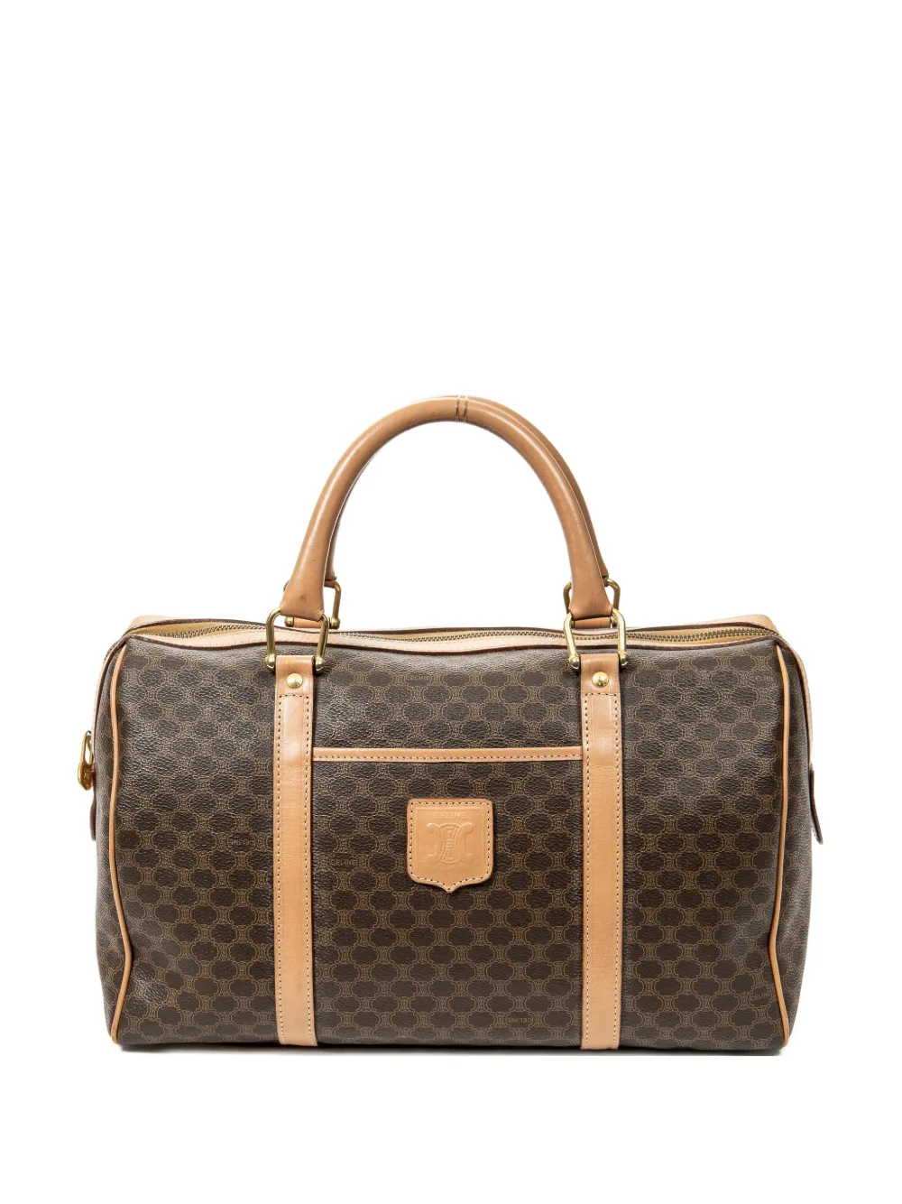 Celine Pre-Owned Kleiner Boston Vintage Tote Bag - Braun