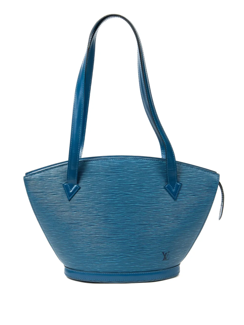 Louis Vuitton Pre-Owned Strukturierte St-Jacques PM Schultertasche - Blau