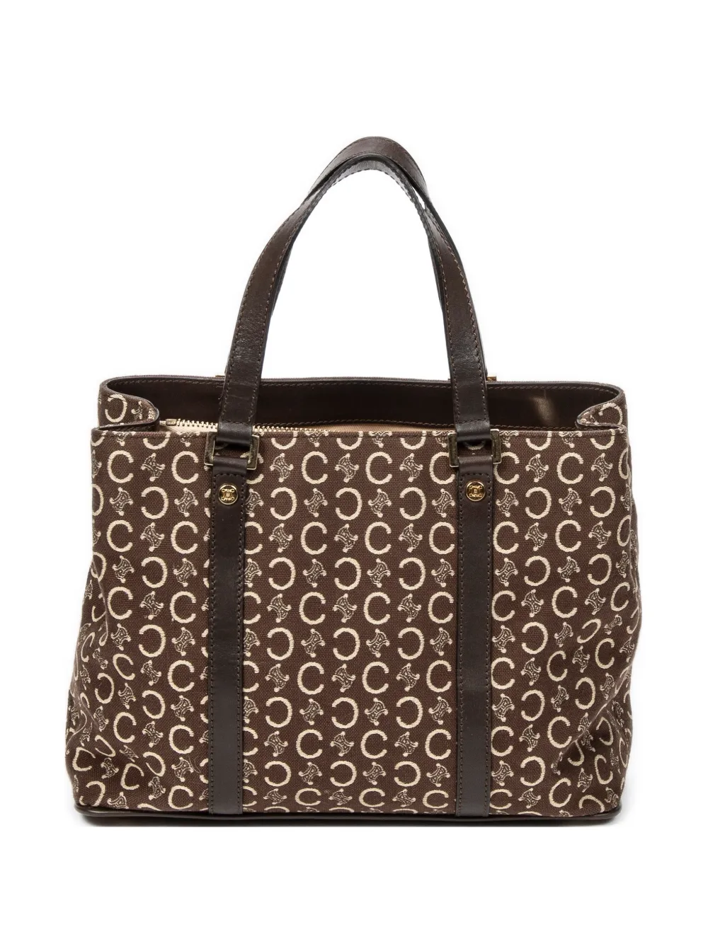 Celine Pre-Owned patterned tote bag | Brown | Image 1