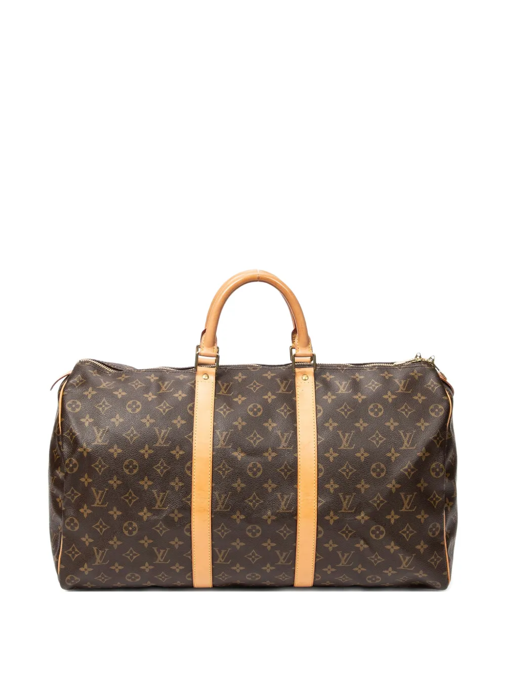 Louis Vuitton Pre-Owned Valigia Keepall con monogramma - Marrone