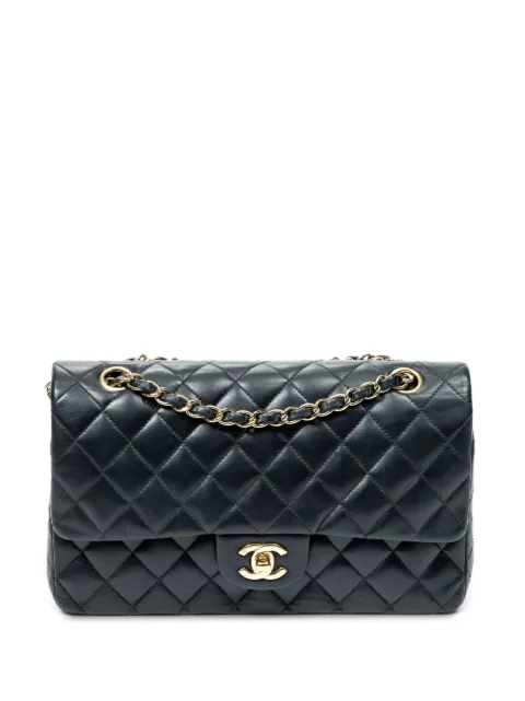 CHANEL Pre-Owned bolsa de hombro con doble solapa